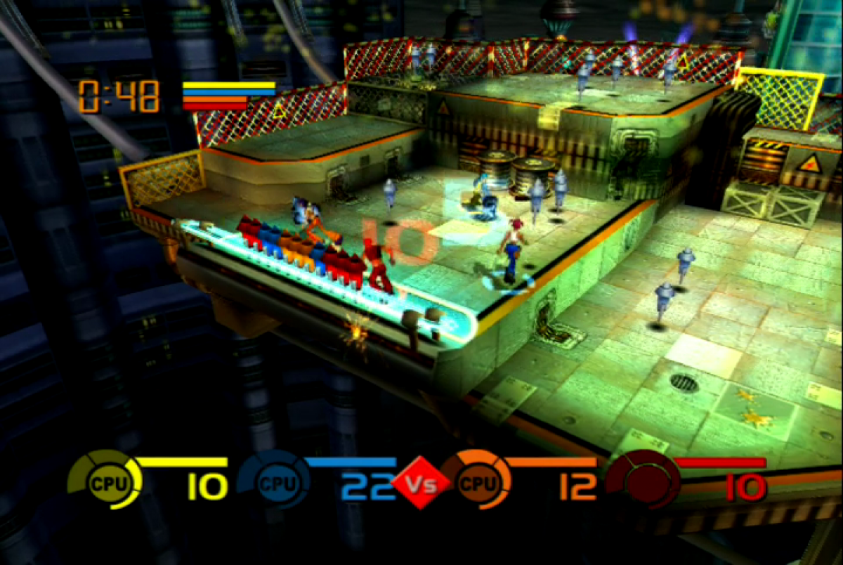 Fuzion Frenzy [Platinum Hits] – Xbox (XBOX) gameplay for video game for XBOX