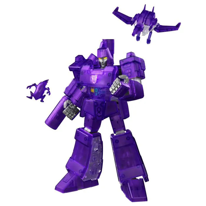 Blokees Transformers G1 Megatron energy explosion version Action Edition 02 8 inch action figure Decepticon leader collectible poseable robot toy comic style display piece 
