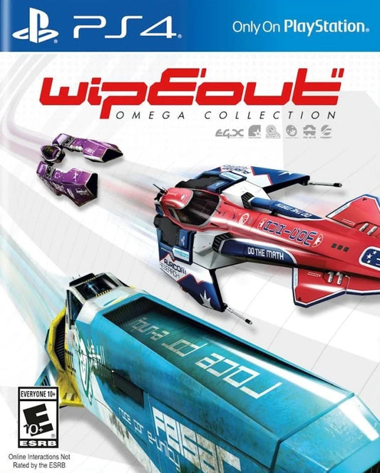 Wipeout [Omega Collection] cover art for PlayStation 4 (PS4) video game