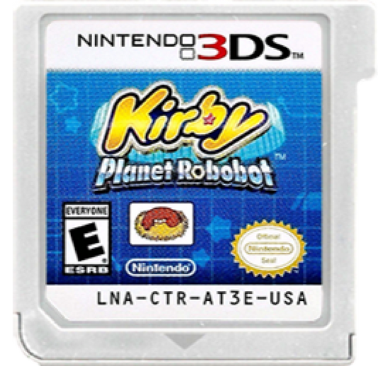 Kirby: Planet Robobot cartridge for Nintendo 3DS (3DS) video game