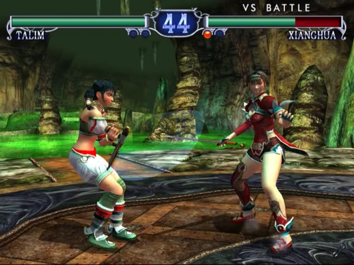 Soul Caliber II – GameCube (GC) Gameplay Art for this GameCube Video Game