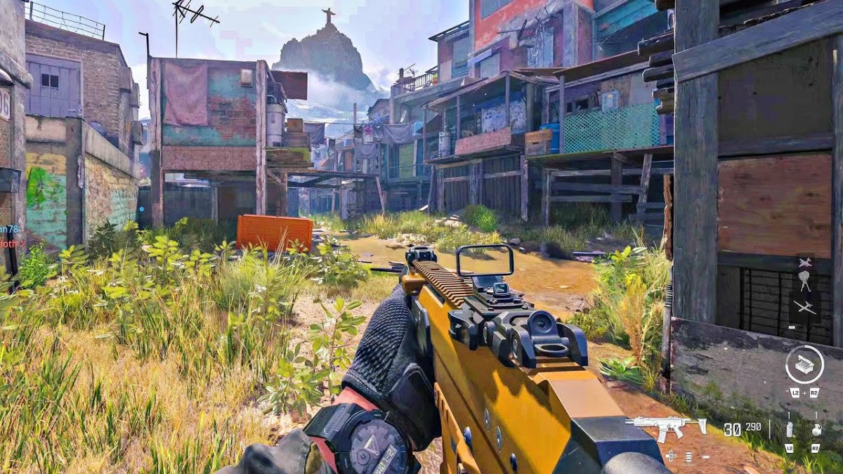 Call of Duty Modern Warfare III PlayStation 4 game featuring intense first-person shooter action and cinematic multiplayer combat gameplay screenshot