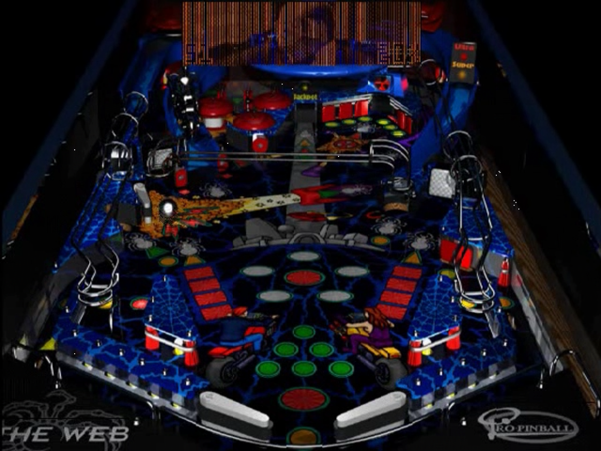 Pro Pinball start screen art for Sega Saturn (SS) video game