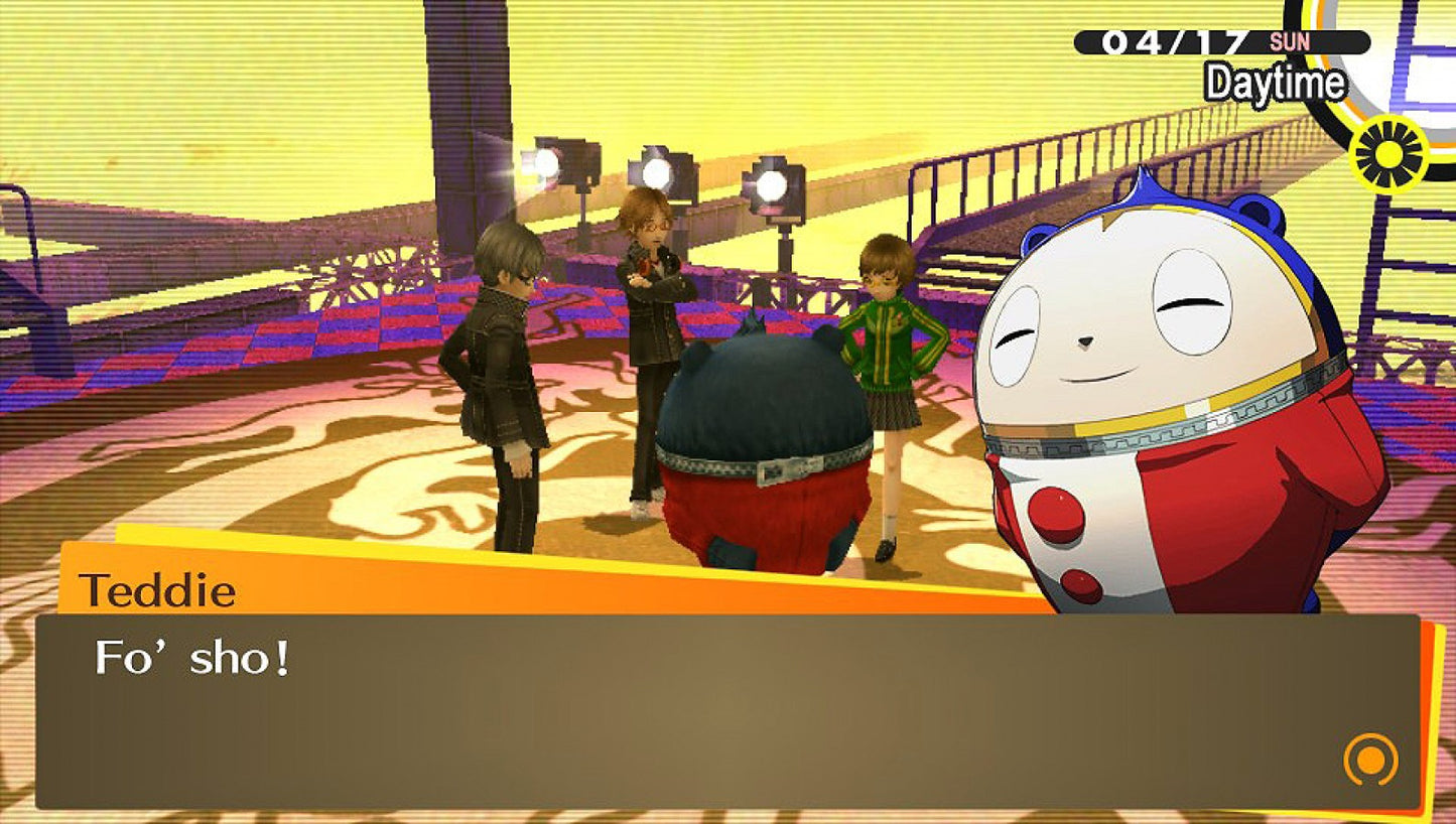 Persona 4 Golden PlayStation Vita PS Vita for role playing retro video game fans featuring turn based battles social simulation dungeon crawling supernatural mystery character relationships Japanese RPG adventure collectible gaming appeal gameplay