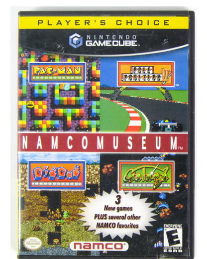 Namco Museum (Player's Choice) – GameCube (GC) Front Cover Art HD image