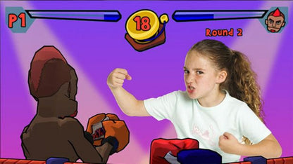 EyeToy: Play 2 gameplay for PlayStation 2 (PS2) motion-controlled party mini-game collection video game