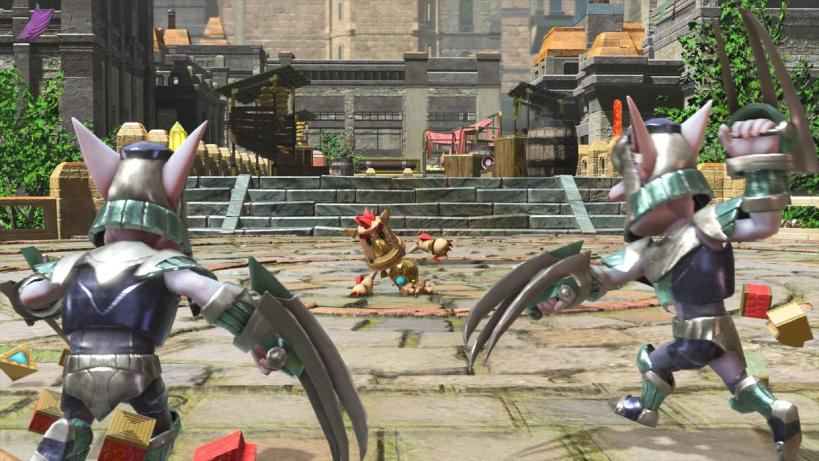 Knack II – PlayStation 4 (PS4) video game gameplay, 3D platformer action-adventure game.