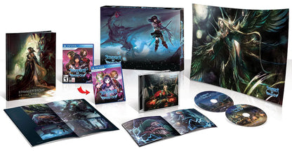 Stranger of Sword City Limited Edition PS Vita game featuring turn-based RPG gameplay and collectible bonus content collector set
