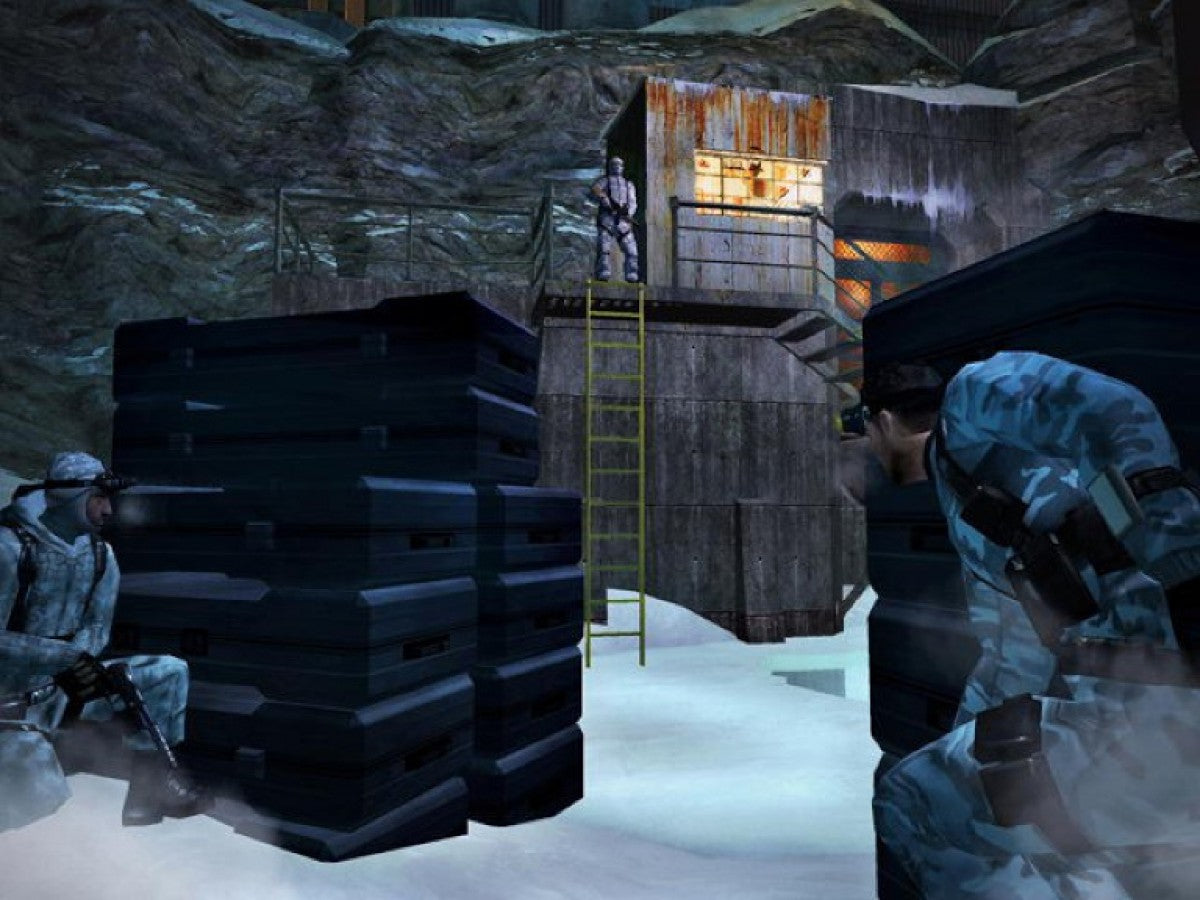 Tom Clancy's Splinter Cell Double Agent GameCube game featuring stealth action gameplay and tactical espionage missions gameplay screenshot