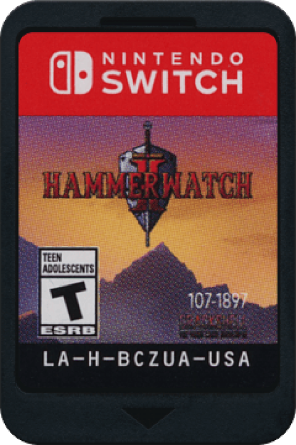 Hammerwatch II cartridge for Nintendo Switch (NS) video game