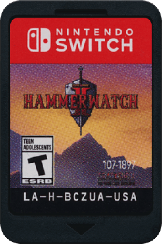 Hammerwatch II cartridge for Nintendo Switch (NS) video game