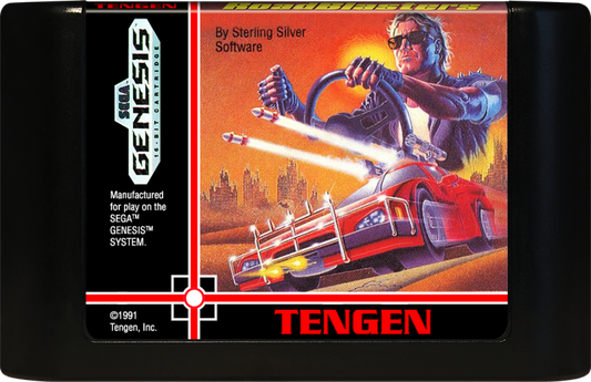 RoadBlasters cartridge for Sega Genesis (GEN) video game