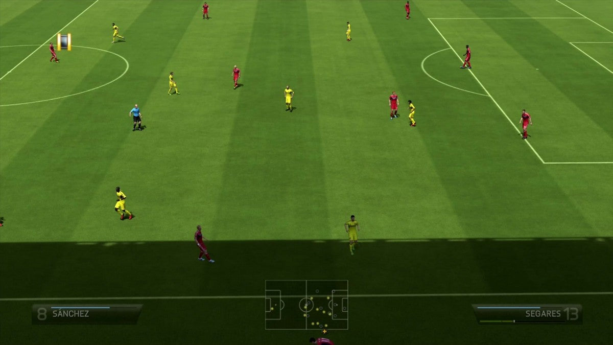 FIFA 14 gameplay for Xbox 360 (X360) sports soccer video game