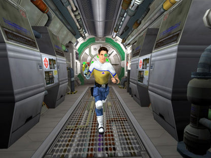 RTX Red Rock – PlayStation 2 (PS2) video game gameplay, sci-fi action-adventure game.