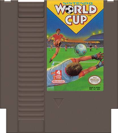 Nintendo World Cup cartridge for Nintendo Entertainment System (NES) retro video game
