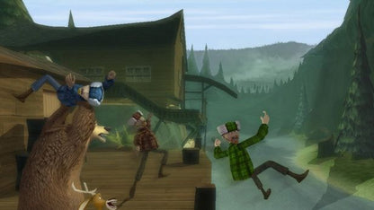 Open Season – PlayStation 2 (PS2) video game gameplay, action-adventure platformer game.