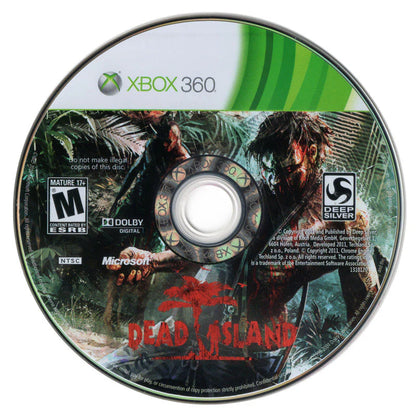 Dead Island Special Edition Xbox 360 video game, open-world action RPG, zombie survival combat, cooperative multiplayer, console title disc