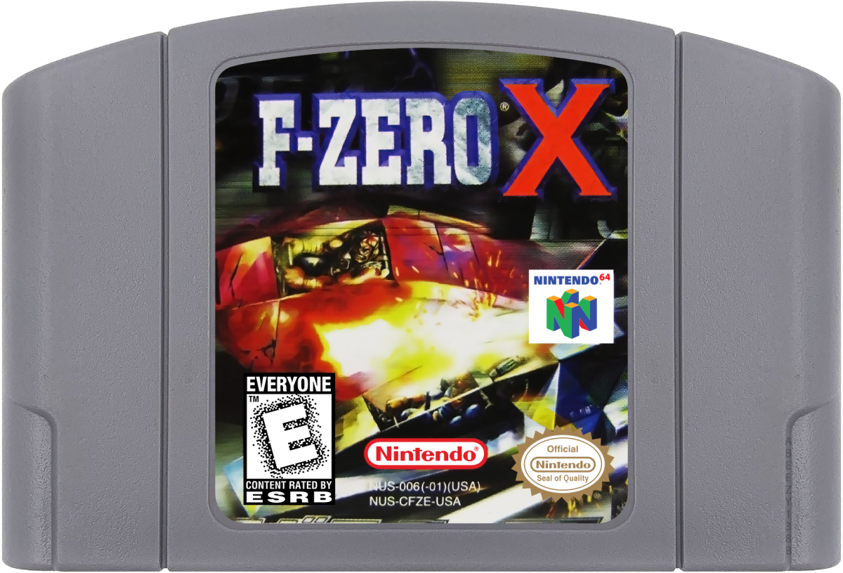 F-Zero X cartridge for Nintendo 64 (N64) video game