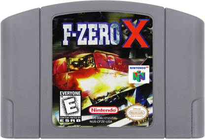 F-Zero X cartridge for Nintendo 64 (N64) video game