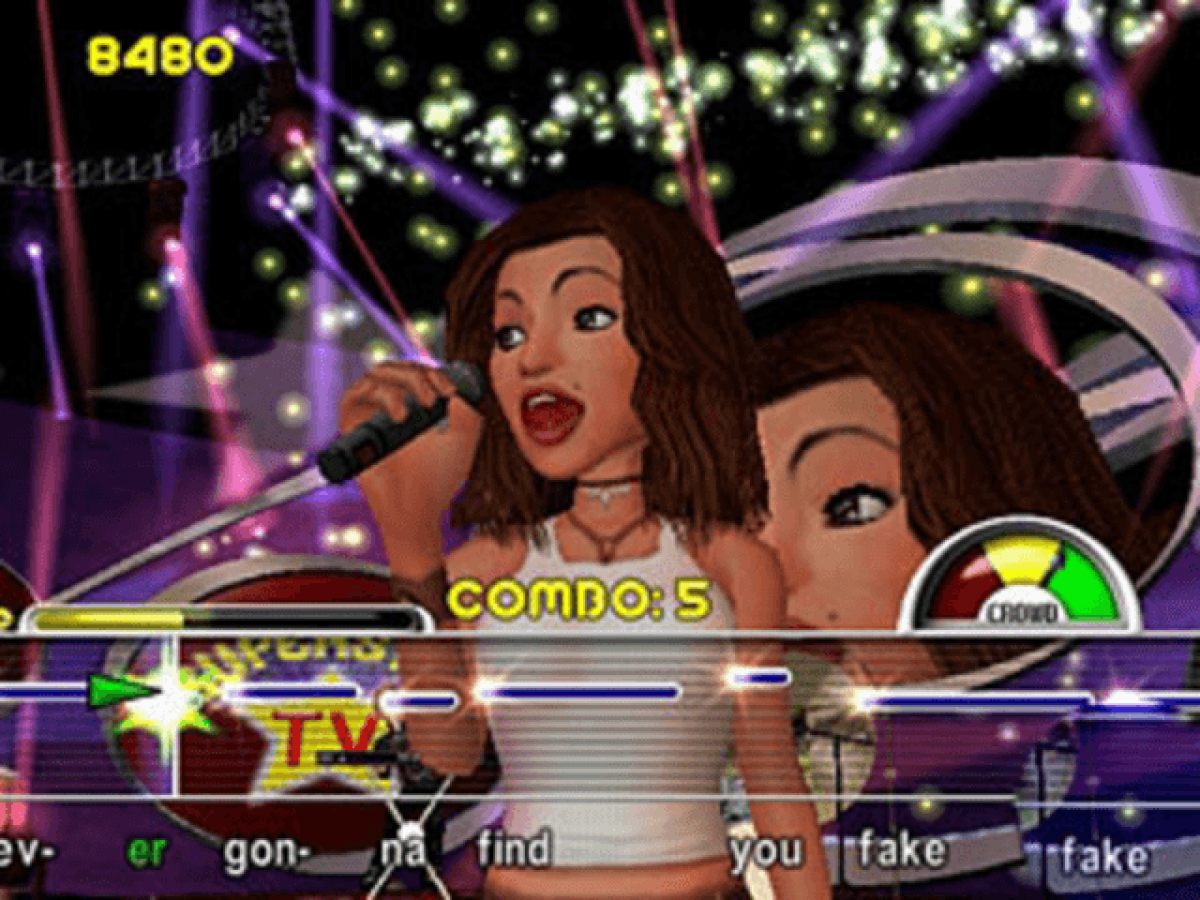 Karaoke Revolution gameplay for Xbox (XBOX) video game
