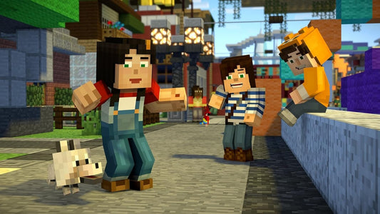 Minecraft: Story Mode – Season Two gameplay for Xbox One (XONE) action-adventure video game