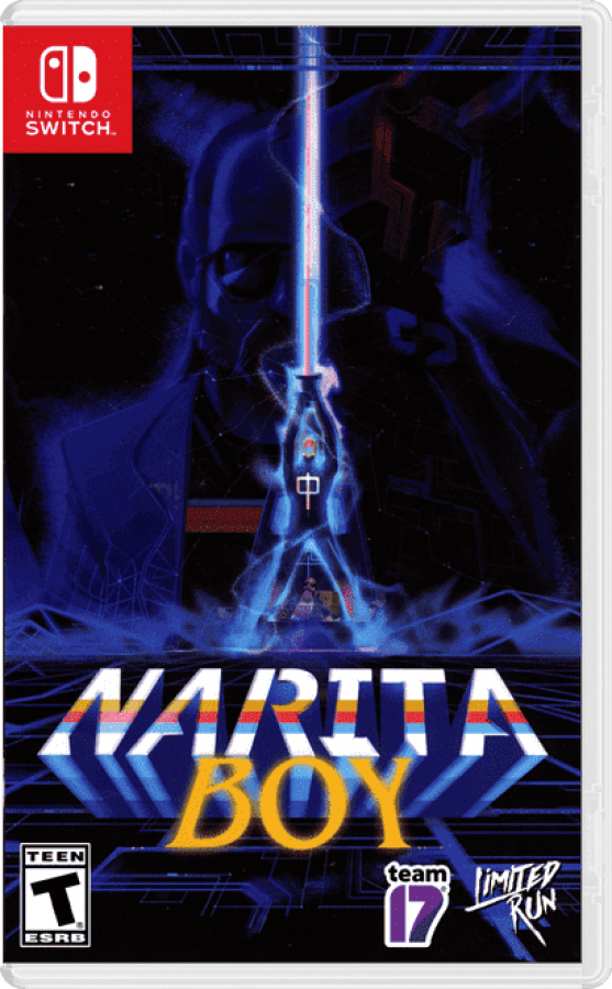 Narita Boy Limited Run 129 cover art for Nintendo Switch indie action game