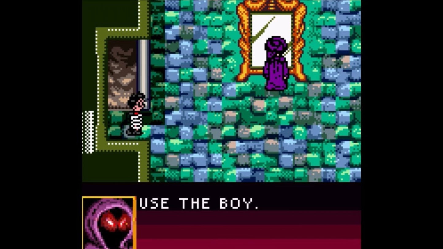 Harry Potter and the Sorcerers Stone Game Boy Color GBC action-RPG video game top-down perspective spell casting potion making puzzle solving platforming elements exploring Hogwarts collecting chocolate frogs gameplay screenshot