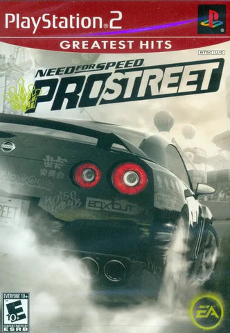 Need for Speed: ProStreet [Greatest Hits] – PlayStation 2 (PS2) street racing video game cover art