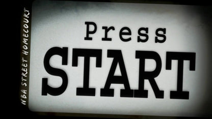 NBA Street Homecourt start screen for Xbox 360 (X360) arcade-style basketball video game