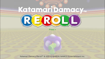Katamari Damacy Reroll titlepage for Nintendo Switch NS video game