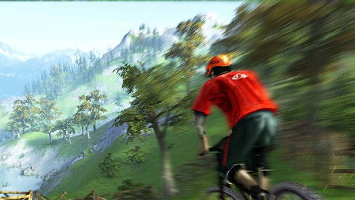 Mountain Bike Adrenaline – PlayStation 2 (PS2) mountain biking racing video game gameplay