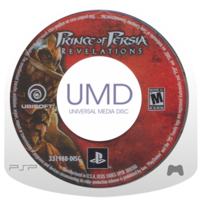Prince of Persia Revelations PlayStation Portable PSP for action adventure video game fans featuring acrobatic platforming fast paced sword combat time manipulation puzzle solving cinematic storytelling ancient palace exploration challenging traps epic fantasy adventure collectible gaming appeal UMD disc
