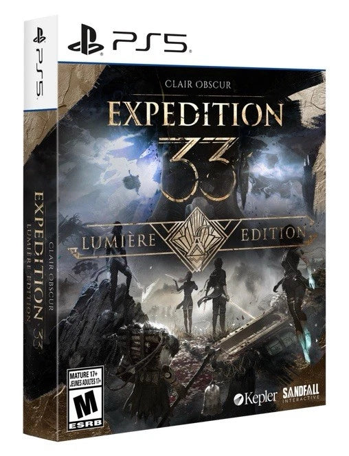 Clair Bbscure Expedition 33 Lumiere Edition game featuring atmospheric puzzle-solving, immersive exploration, and visually striking adventure gameplay box art