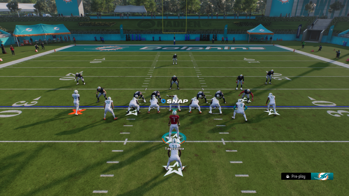 Madden NFL 25 gameplay for Playstation 5 (PS5) sports video game