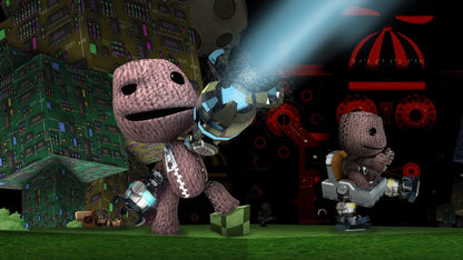 LittleBigPlanet 3 gameplay for PlayStation 3 (PS3) puzzle-platform video game cover art.
