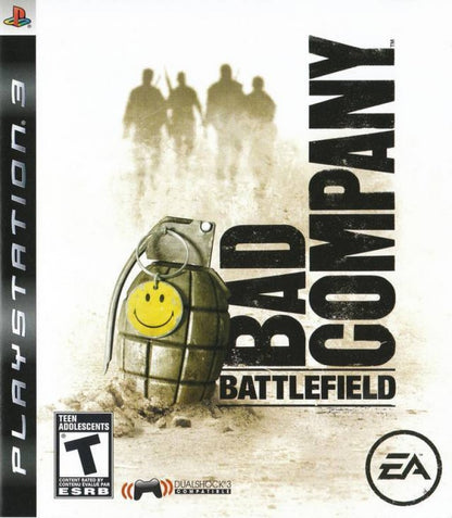 Battlefield: Bad Company cover art for PlayStation 3 (PS3) video game