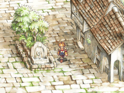 SaGa Frontier 2 PS1 PlayStation 1 JRPG role playing game Square Enix watercolor art style fantasy adventure turn based combat retro video game gameplay