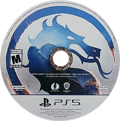 Mortal Kombat 1 PlayStation 5 PS5 for fighting video game fans featuring brutal one on one combat iconic fighters cinematic story mode online multiplayer signature Fatalities fast paced gameplay stunning visuals competitive tournament action collectible gaming appeal disc