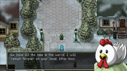 Cthulhu Saves Christmas Limited Run 001 PlayStation 5 turn-based comedy RPG cosmic horror holiday setting humorous retro-inspired adventure quirky party members gameplay screenshot
