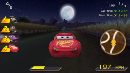 Disney Pixar Cars – PlayStation Portable (PSP) gameplay for racing adventure video game