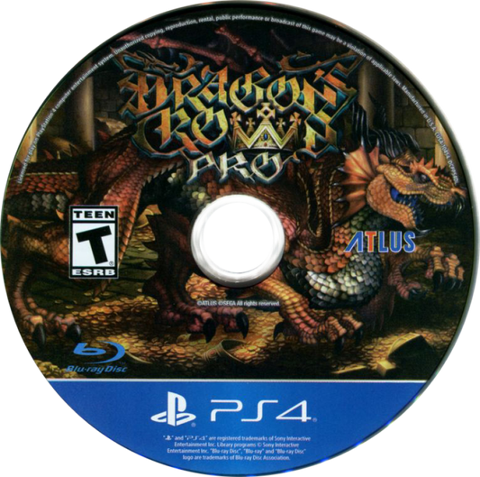 PS4 Dragon’s Crown Pro Battle Hardened Edition featuring special edition packaging and fantasy artwork disc