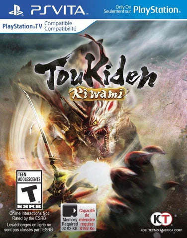 Toukiden: Kiwami cover art for PlayStation VITA (PS VITA) video game