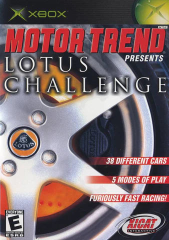 Motor Trend Presents Lotus Challenge cover art for Xbox (XBOX) video game