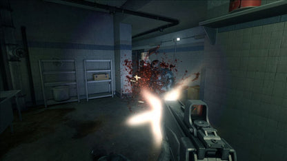 F E A R 2 Project Origin for Xbox 360 first person shooter survival horror video game featuring intense supernatural combat psychological terror cinematic storytelling and dark atmospheric gameplay experience gameplay