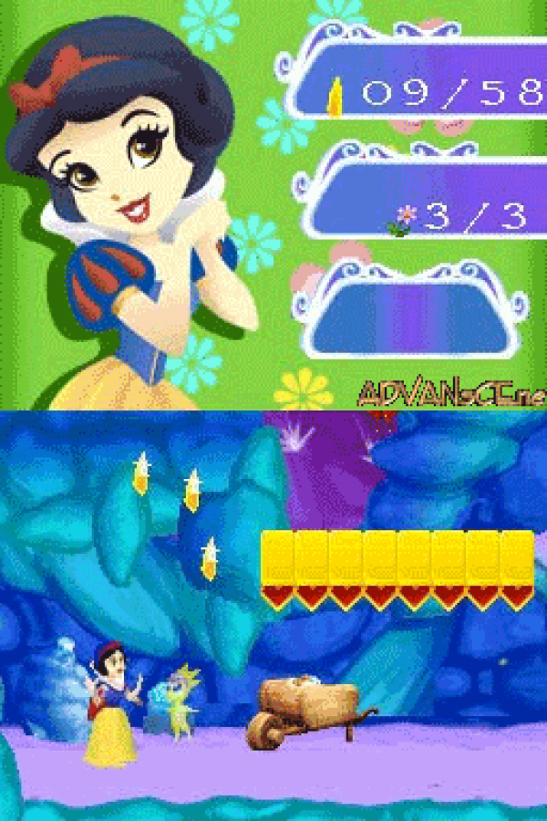 Disney Princess: Magical Jewels gameplay for Nintendo DS (DS) fantasy adventure video game