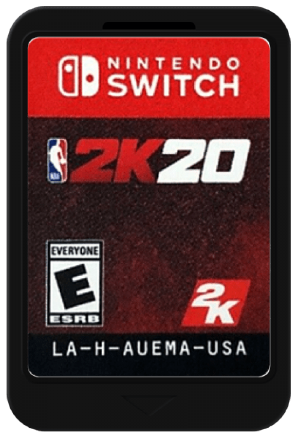 NBA 2K20 cartridge for Nintendo Switch NS video game