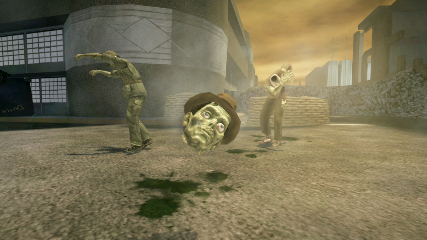 Stubbs the Zombie: Rebel Without a Pulse Xbox game featuring zombie action and dark humor gameplay for original Xbox gameplay