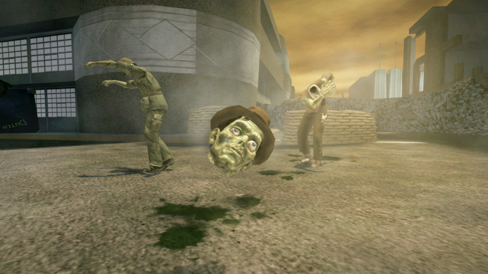 Stubbs the Zombie: Rebel Without a Pulse Xbox game featuring zombie action and dark humor gameplay for original Xbox gameplay