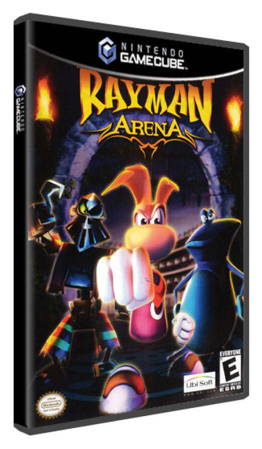 Rayman Arena cover art for GameCube (GC) video game