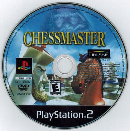 Chessmaster for PlayStation 2 with classic chess simulation and strategy gameplay theme disc